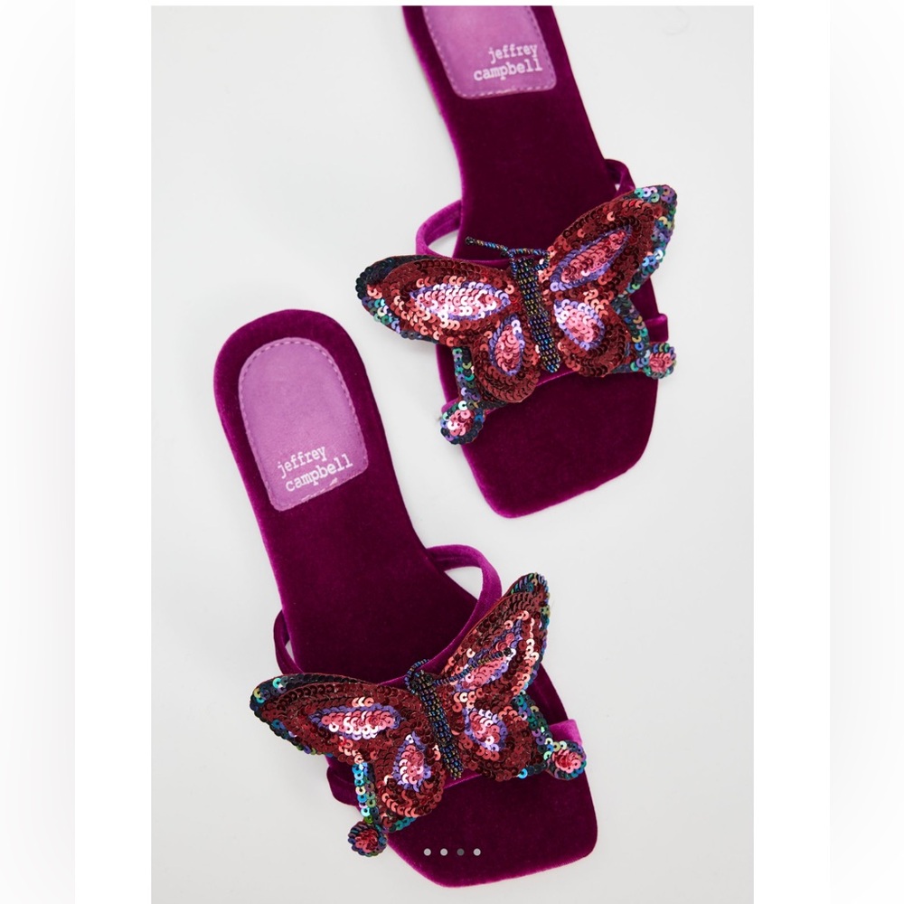 Jeffrey Campbell x FREE PEOPLE Flutter By Slide Sandals